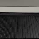 Mid America 00011448002 Standard Size Cathedral Top Center Mullion, Open Louver Vinyl Shutter, w/Installation Shutter-Lok's & Matching Screws (Per Pair), 002, 14 1/2"W x 48"H, Black