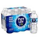 Pure Life Purified Water Bottles, 12 Pack - Still Bottled Water Enhanced with Minerals for a Crisp Taste, Plastic Bottles - 16.9 Fl Oz (EXP 04/30/27)