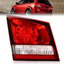 Inner Tail Lights Compatible with Dodge Journey 2011-2020 Rear LED Taillights Assembly Left Driver Side Tail Lamp Replace 68078517AD 68078517AE