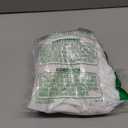 OQQ Women Mini Skirts 2 in 1 Flowy Basic Versatile Stretchy Casual Flared A-line Skirt with Pockets White Large