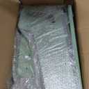 Wooden 2 Step Stool for Kids Bathroom Foldable 2-Step for Toilet Potty Training, Child Stepping Stool for Kitchen Nursery Bedroom Green