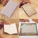 4Pcs Book Cover Maker, Green Acrylic Book Binding Kits Multi-Functional Bookbinding Cover Tool for Album Journal Planner Making Book Covers