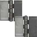 Ilyapa Heavy Duty 4x4 Weldable Gate Hinge - Pack of 2 Butt Hinges, for Heavy Gate Doors, Weld On Door Hinge Durable Weld On Hinges