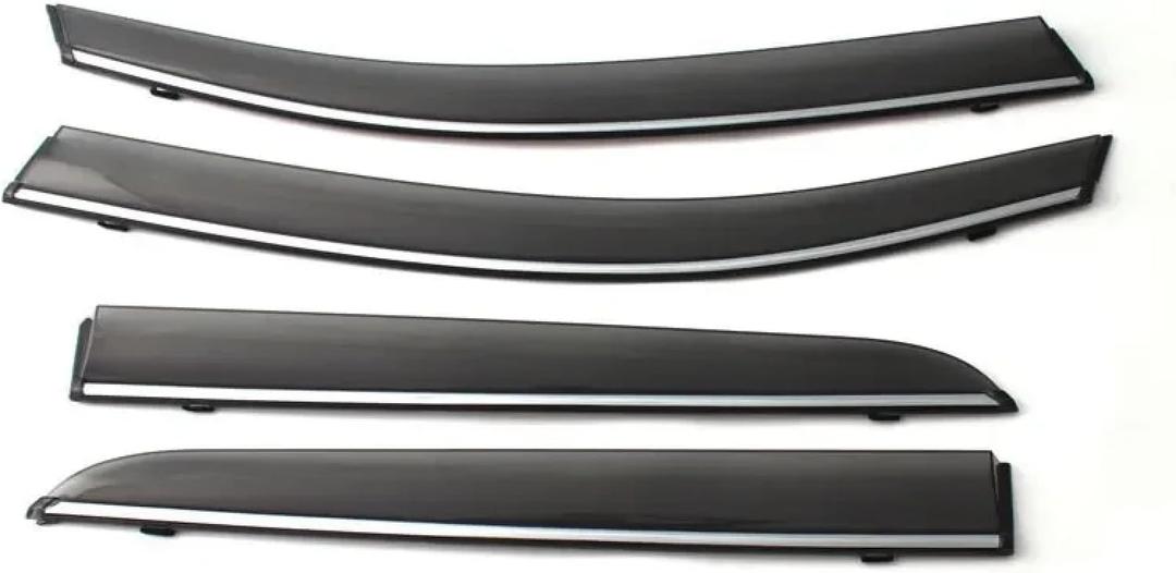 CHROX for Toyota Voxy 2022 2023 2024, Side Window Deflector Sun Rain Window Visors Deflectors Guards Awning Trim Wind