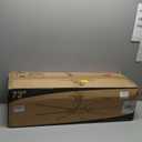 ZMISHIBO 72 Inch No Light, Large Industrial Ceiling Fan with 8 Aluminium Blades, Quiet DC Motor, 6 Speeds, Modern Ceiling Fan without Light for Garage/shop/living room,Black