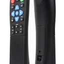 XGBFH Universal Big Button Remote for Seniors, Elderly, 2-Device Control - Learning Functions, Use for TV, Streaming Box, Soundbar Audio Recevier, DVD/VCR/SAT Device & DVD, Dementia Friendly GiFeets