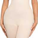 FeelinGirl Shapewear for Women Tummy Control High Waist Body Shaper Shorts Butt Lifting Control Panties (X-Large-XX-Large, Warm Sand)