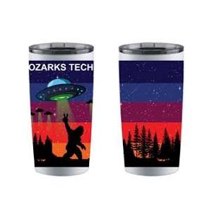 Ufo Alien And Bigfoot Tumbler With Lid 20 Oz Stainless Steel Coffee Mug Double Wall Vacuum Insulated Car Cup Travel Coffee Mug (One Size)