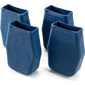 AC19-2 Extension Ladder Covers Compatible with Most Werner Fiberglass & Aluminum Extension Ladders, Ladder Bumper Boots Designed to Snap Over Non-Wood Ladder Rail End Caps - 2 Pair