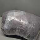 Cupocupa Purple Pink Comforter Set, 3Pcs Comforters Queen Size Ruffle Farmhouse Bedding Sets Queen with Comforter, Lightweight Soft Shabby Chic Bedding Comforter Set Fluffy for All Season