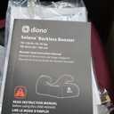 Diono Solana, No Latch, Pack of 2 Backless Booster Car Seats, Lightweight, Machine Washable Covers, Cup Holders, Pink