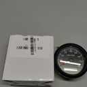 RPM Tachometer Gauge for Car 0-8000 RPM 3-3/8" 85mm Waterproof RPM Gauge 12V/24V Tach Meter for Gasoline, Diesel & Outboard Engine 1-10 Cylinder (Black)