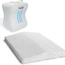 ComfiLife Knee Pillow for Side Sleepers & Sleep Lumbar Support Pillow Bundle – Ultimate Support for Side Sleepers and Back Pain Relief