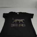 Womens South Africa Leopards Gift African Safari V-Neck T-Shirt XXL