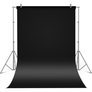 Meking 39.37x78.74 inch PVC Backdrop, Matte & Reflective Black Background for Photography Reusable Daul-Sided Vinyl Backdrops for Product Photography,Portrait Shoots and Photo Studio
