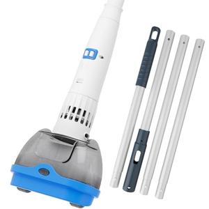 Rechargeable Hot Tub Vacuum Cleaner for Spa - Magnetic Drive System, Ultra Fine Mesh Filter for Small Particle, Spot Cleaning for Above-Ground Inground Pools, 60 Mins