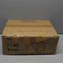 XVISHX Baby Playpen with Mat, 50x50 Inch Play Pen, Playpen for Babies and Toddlers, Baby Playard for Indoor & Outdoor Active Center Game Fence, with Skin-Friendly Fabric and Soft Breathable Mesh (Grey)