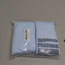 American Baby Company 2 Pack 100% Natural Cotton Fitted Pack and Play Sheets 39" x 27" - Soft & Breathable Pack N Play Sheets for Playard & Mini Crib Mattress, Blue, for Boys & Girls