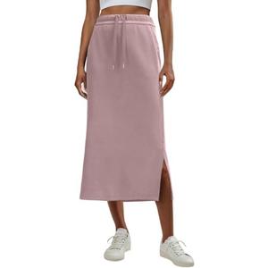 Lepunuo Casual Maxi Skirts for Womens High Waist Trendy Drawstring Side Slit Skirts with Pockets,.4XL