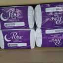 Poise Overnight Incontinence & Postpartum Pads for Bladder Leaks, 8 Drop Extra Coverage, 96 Count