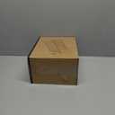 Acrylic Belt Organizer - 2 Pack with Adjustable 4 Compartments & Stackable Design, Clear Storage for Closet and Drawer Organization