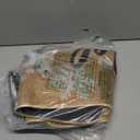 Tinideya 2 Pcs Winter Door Mat Outdoor Snowflake Welcome Mats for Front Door Non Slip Winter Coir Doormat Layering Black White Check Rug for Outside Front Porch Entryway Decor (23.6 x 35.4 Inches)