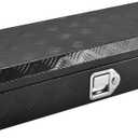 34.5 Inch Aluminum Tool Box, Truck Bed Tool Box with Lock and 2 Keys,Tool Storage Box for Truck,Trailer,Pickup,ATV,RV,34.5"X12.75"X6.4",Black