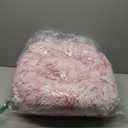 NOYAL Calming Donut Dog Bed for Small to Medium Dogs & Cats - Plush Faux Fur Anti-Anxiety Pet Bed with Machine Washable Cover & Non-Slip Base (Small 19.6'', Pink)