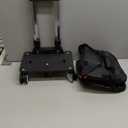 Carrying Bag with Wheels Compatible with Jackery Explorer 1000 V2, Soft Portable Power Station Storage Case, Powerstation Roller Bag with Wheels and Side Zipper, Multi-Pocket, Shoulder Strap