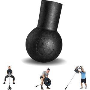 Yes4All Landmine Attachment for Barbell, Olympic Bar Base for Rows & Presses, Home Gym Exercise Equipment, Fits 2" Olympic Bars