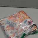 Orange Teal Boho Gaming Mouse Pad XXL Vintage Rug Bohemian Extended Large Desk Mat Big Mousepad Non-Slip Rubber Base Stitched Edge Long Mousepad for Desktop Office PC Gamer, 35.4 x 15.7 Inch