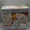 Ingenuity My Bath Seat for Sit-Up Baby Bathing, Sure & Secure Suction Cups, ASTM Safety Tested & Approved, Backrest for Assisted Sitting, Easy Setup & Storage, Gray