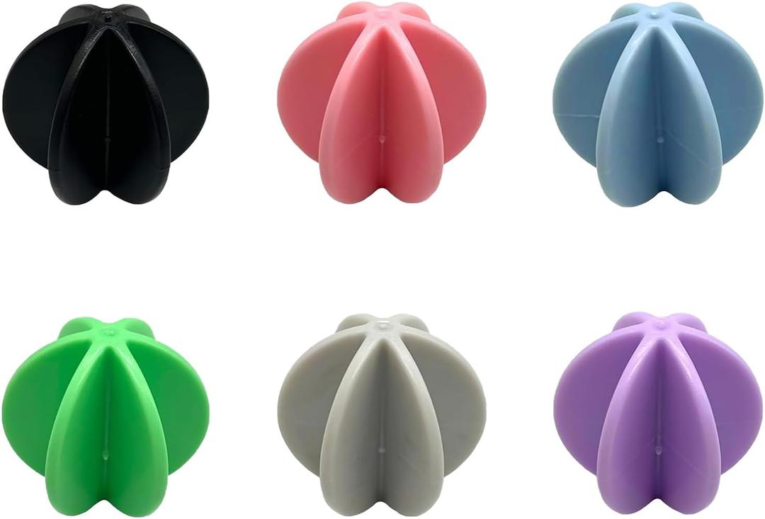 Shaker Balls 6 Pcs Protein Shaker Ball Plastic Ball Replacement Shaker Ball for Shaker,Drinking Bottle Cup, Colorful Whisk Shaker Balls for Protein Shaker Bottle (Diameter1.5inch)