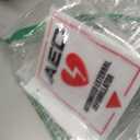 AED Wall Mount Sign 2-Pack | 3D Projecting Automated External Defibrillator Safety Signage for the Workplace, 6" x 8" x 4"