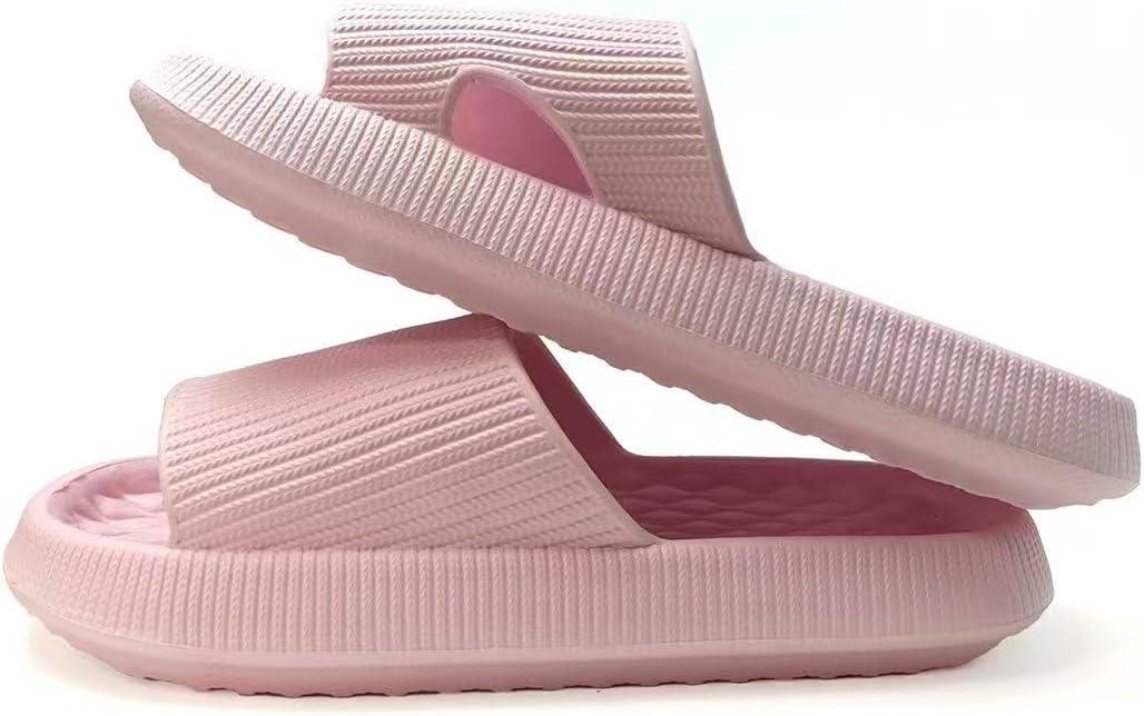 Cloud Slippers for Women and Men Ultra Comfort Recovery Pillow Slippers Slides Shower Sandals House Shoes with Low Arch Support, 42 - 43