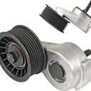 53010158AB Belt Tensioner with Pulley Assembly Fits for Dodge Ram 1500 2500 Dakota Durango Van 1992-2003, Grand Cherokee 1993-1998 replace 38116 53010158AC 419-301