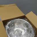 10 Pcs 8 Cup Metal Dog Bowls Stainless Steel Thickened Food Bowls Travel Kennel Food and Water Dish for Medium Large Size Dogs Cats, 64 Oz, Dishwasher Safe