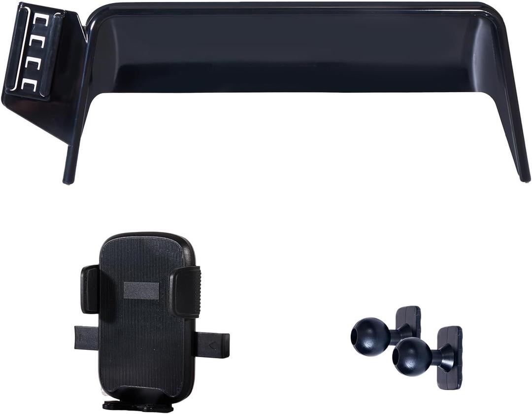 Phone Mount Holder for Nissan Rogue Sentra Altima 2019 2020 2021 2022 2023 2024 2025 Accessories Accessory, for Nissan Rogue Sentra Altima Phone Holder Mount 8" Screen, Plastic Black