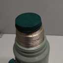 Stanley Heritage Classic Vacuum Bottle with Handle 1.1 qt | Wide Mouth w/Leakproof Cup Lid | Keep Drinks Hot or Cold | Insulated Stainless Steel Thermal Bottle | BPA-Free | Hammertone Green (35.2 Ounces)