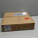 LOENIY 24" Pre-lit Christmas Wreath for Front Door, Timer Outdoor Wreath for Windows with Pine Needles Frosted Branch Tips Pine Cones & Hanger, Battery Operated Artificial Wreath Decoration Indoors