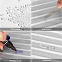Clear Luggage Cover for 30 inch Suitcase Tsa Approved Thicken PVC Plastic Suitcase Protector Cover for Baggage Travel Waterproof.
