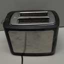 Toaster 2 Slice Wide Slot Toaster Best Rated Prime Display Smart Toasters With LCD Digital Countdown Timer And Bagel/Defrost/Cancel/Reheat Function (Black)