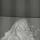 Midnight Surprise Butterfly Lace Lingerie Babydoll  White Sheer Halter Nightdress with Satin Petal Skirt (Large)