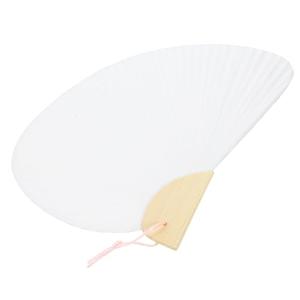Levemolo Wedding Fans DIY Handheld Paper Fans Blank Painting Fan for Unique DIY Art Projects, 4 Pack