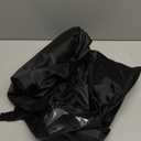 Fixwal 4ft Waterproof Firewood Cover, Heavy Duty Oxford Outdoor Storage Wood Rack Cover with Buckle (Log Rack Not Included) (black)