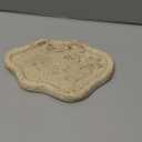 Natural Travertine Jewelry Dish Tray Cloud Shape, Jewelry Trays 7.6 x 5.31 x 0.59 Inches Cloud Stone Trays Marble Dish Trinket Ring Key Salver Aesthetic Gift for Women Home Table Room Decor