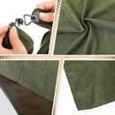 Renaissance Hooded Cloak Medieval Velvet Cape Wizard Witch Cloak Capelet Halloween Cosplay Costume for Women Men (Green)