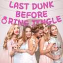 3 x Funny Bachelorette Party Decorations, Bachelorette Party Banner Accessories Bridal Shower Sign for Wedding Party Favor Supplies Gifts (Pink)