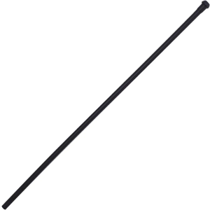 Westbrass D120-62 3/8" x 12" Brass Bullnose Faucet Riser Supply Line, Matte Black