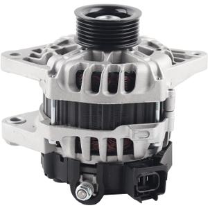 Alternator 12V 150A Compatible with 2015-2019 Hyundai Sonata & Santa Fe & Santa Fe Sport 2.0L 2.4L,2015-2018 Kia Sorento & Optima 2.0L 2.4L,Replace 37300-2G061